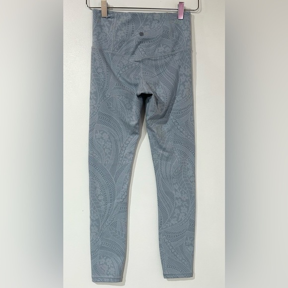 Athleta Elation Textured Tight in Dreamweaver Blue XS - Picture 6 of 8